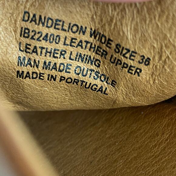 Miz Mooz Dandelion Slide Sandals Women EU36 US 6-6.5 Wide Width Brown Leather - Picture 6 of 10